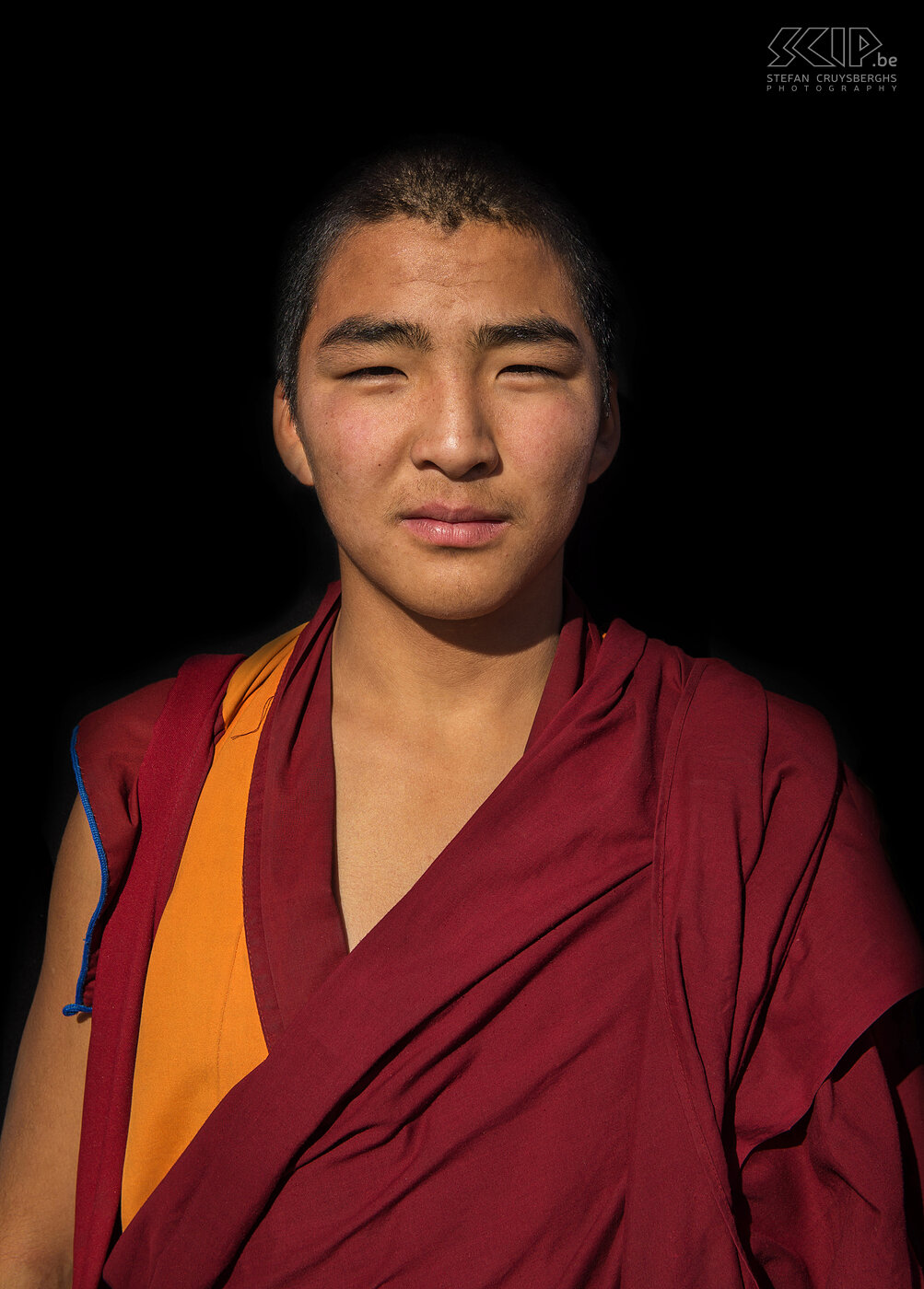 Kharkhorin - Erdene Zuu - Monk Young monk in the monastery of Erdene Zuu. Stefan Cruysberghs